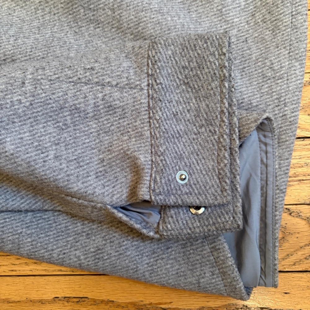 H&M Gray Button-Up Jacket - Picture 5 of 5